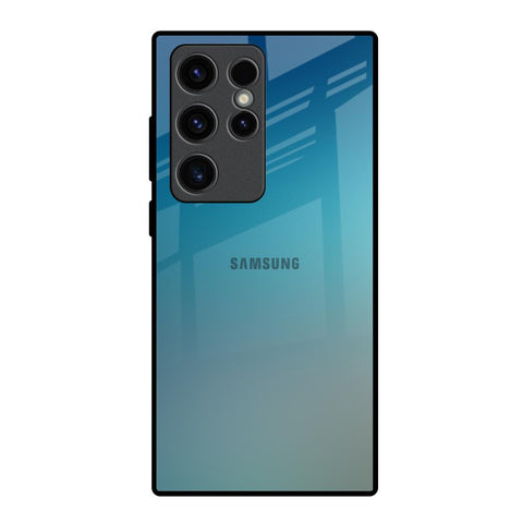 Sea Theme Gradient Glossy Case for Samsung Galaxy S23 Ultra 5G