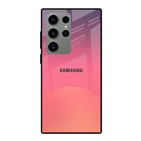 Sunset Orange Glossy Case for Samsung Galaxy S23 Ultra 5G