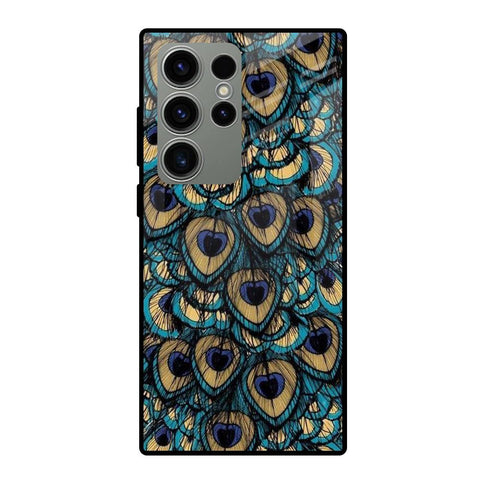 Peacock Feathers Glossy case for Samsung Galaxy S23 Ultra 5G