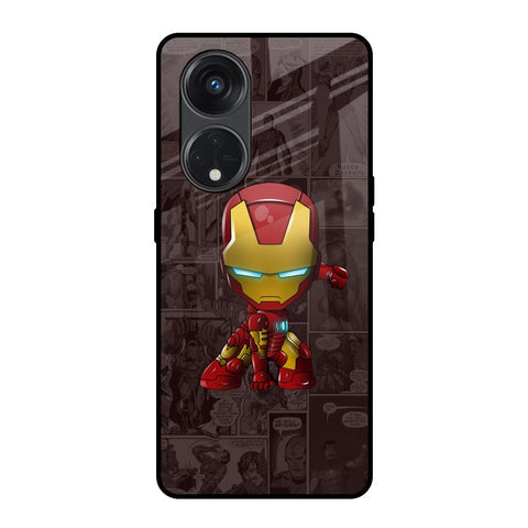 Angry Baby Super Hero Glossy Case for Oppo Reno8T 5G