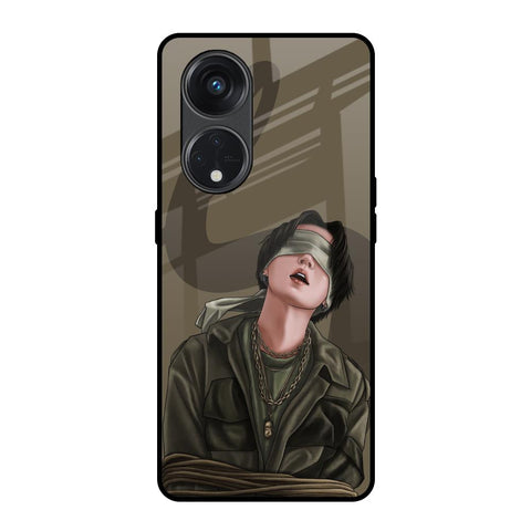 Blind Fold Glossy Case for Oppo Reno8T 5G