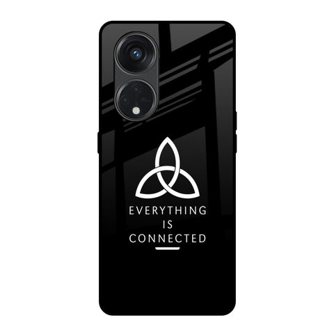 Everything Is Connected Glossy Case for Oppo Reno8T 5G