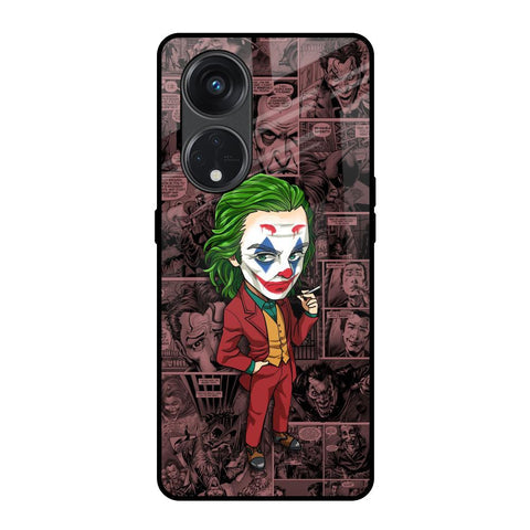 Joker Cartoon Glossy Case for Oppo Reno8T 5G