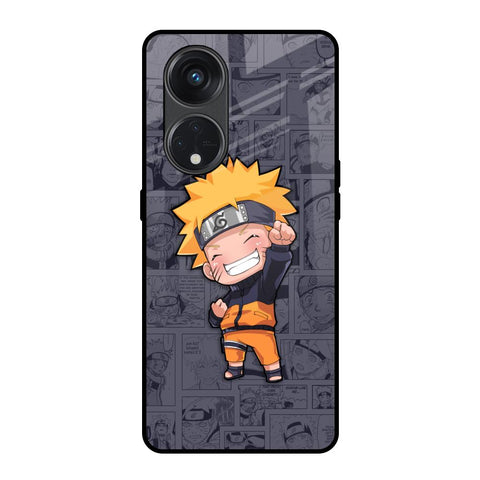 Orange Chubby Glossy Case for Oppo Reno8T 5G