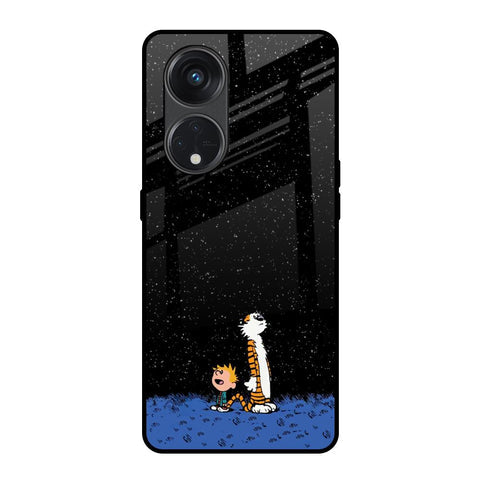 Night Sky Star Glossy Case for Oppo Reno8T 5G