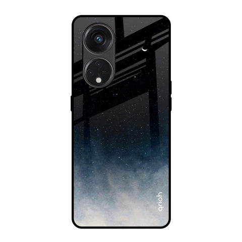 Black Aura Glossy Case for Oppo Reno8T 5G