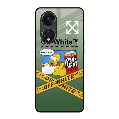 Duff Beer Glossy Case for Oppo Reno8T 5G