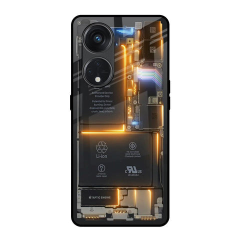 Glow Up Skeleton Glossy Case for Oppo Reno8T 5G