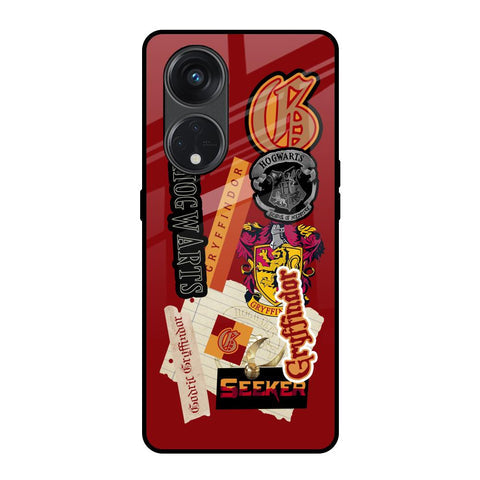 Gryffindor Glossy Case for Oppo Reno8T 5G