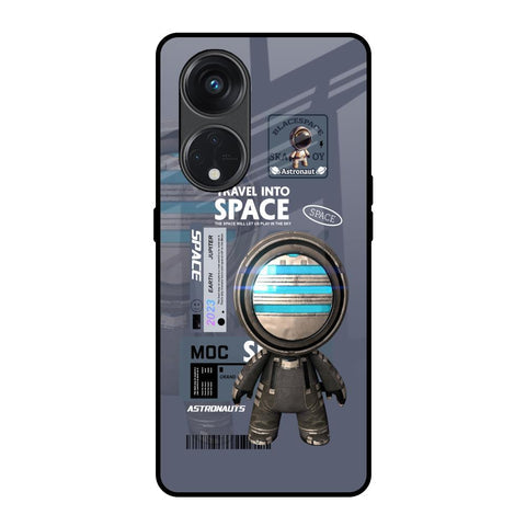 Space Travel Glossy Case for Oppo Reno8T 5G
