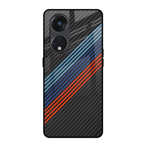 Carbon Inspired Glossy Case for Oppo Reno8T 5G