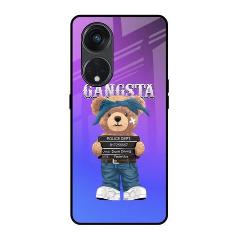 Gangsta Bear Glossy Case for Oppo Reno8T 5G