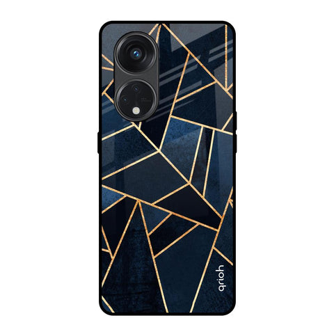 Abstract Tiles Glossy Case for Oppo Reno8T 5G