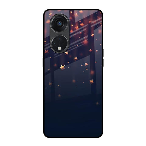 Falling Stars Glossy Case For Oppo Reno8T 5G