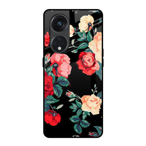 Floral Bunch Glossy Case For Oppo Reno8T 5G