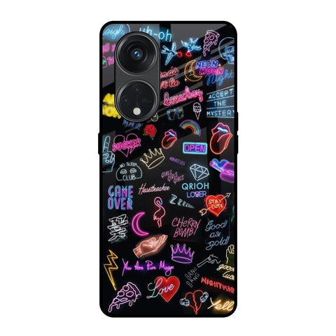 Accept The Mystery Glossy Case for Oppo Reno8T 5G