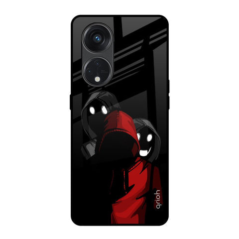 Shadow Character Glossy Case for Oppo Reno8T 5G