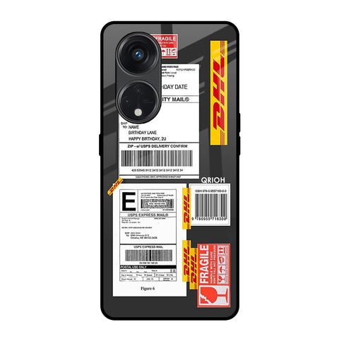 Cool Barcode Label Glossy Case For Oppo Reno8T 5G