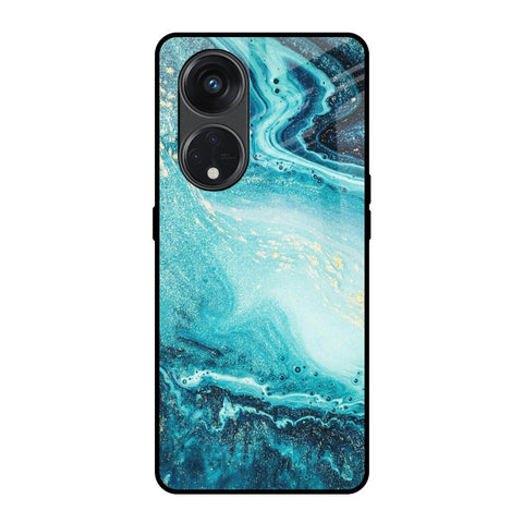 Sea Water Glossy Case for Oppo Reno8T 5G
