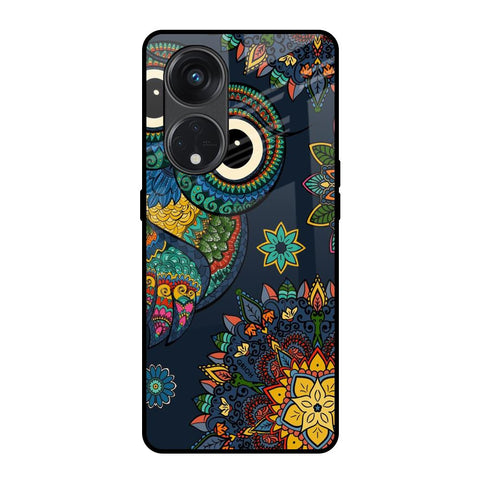 Owl Art Glossy Case for Oppo Reno8T 5G