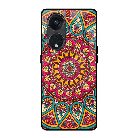 Elegant Mandala Glossy Case for Oppo Reno8T 5G