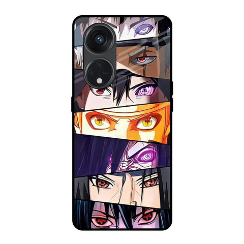 Anime Eyes Glossy Case for Oppo Reno8T 5G