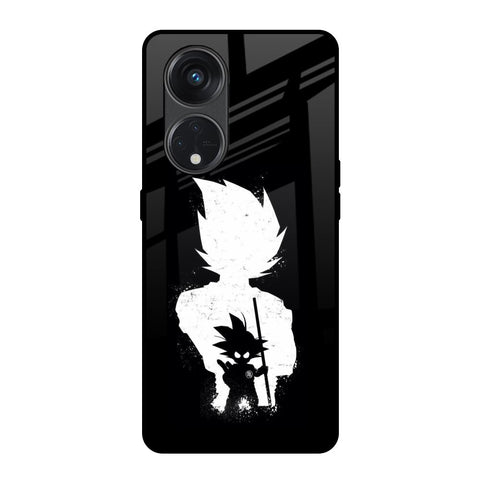 Monochrome Goku Glossy Case for Oppo Reno8T 5G