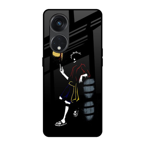 Luffy Line Art Glossy Case for Oppo Reno8T 5G