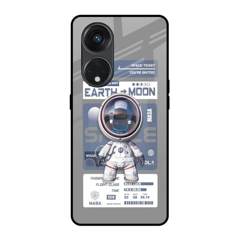 Space Flight Pass Glossy Case for Oppo Reno8T 5G