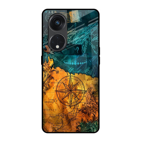 Architecture Map Glossy Case for Oppo Reno8T 5G