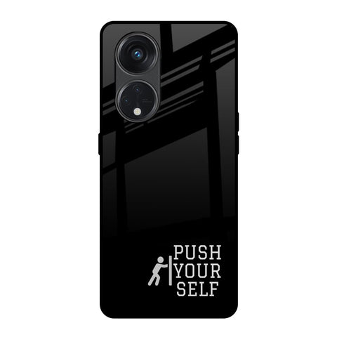 Push Your Self Glossy Case for Oppo Reno8T 5G