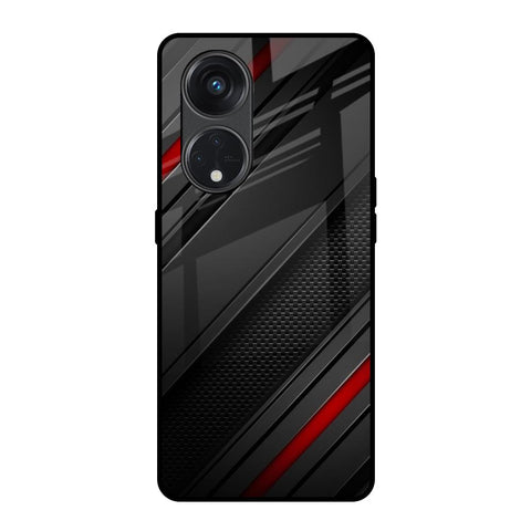 Modern Abstract Glossy Case for Oppo Reno8T 5G