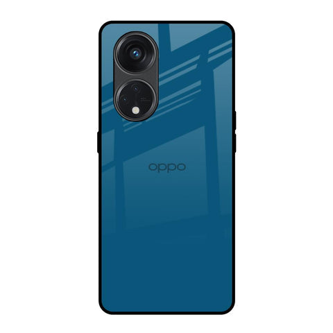 Cobalt Blue Glossy Case for Oppo Reno8T 5G