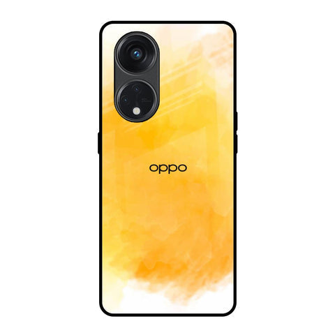 Rustic Orange Glossy Case for Oppo Reno8T 5G