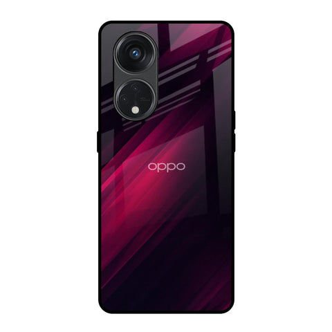 Razor Black Glossy Case for Oppo Reno8T 5G