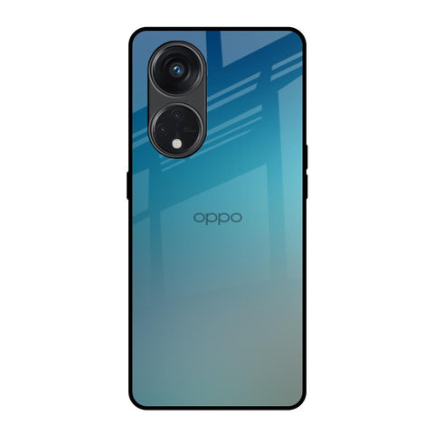 Sea Theme Gradient Glossy Case for Oppo Reno8T 5G
