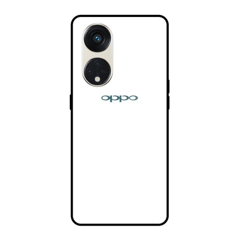 Arctic White Glossy Case for Oppo Reno8T 5G