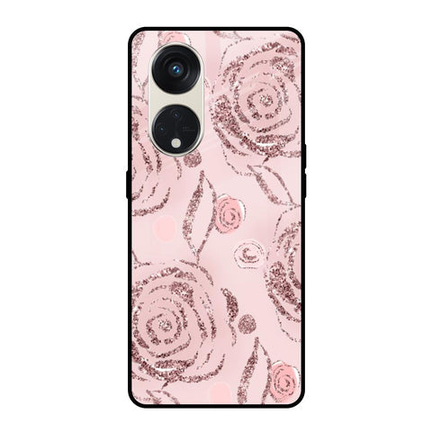 Shimmer Roses Glossy case for Oppo Reno8T 5G
