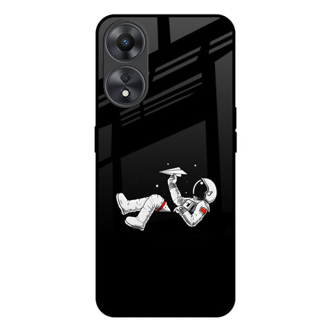 Space Traveller Glossy Case for Oppo A58 5G