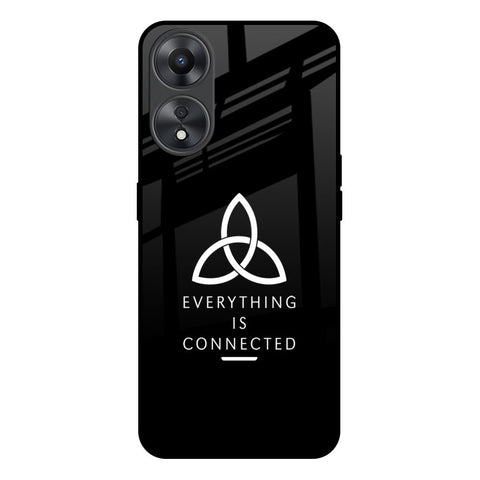 Everything Is Connected Glossy Case for Oppo A58 5G