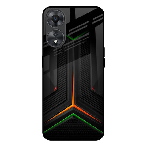Modern Ultra Chevron Glossy Case for Oppo A58 5G