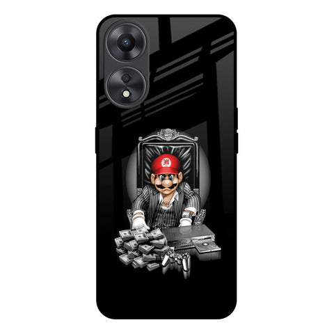 Dark Secret Glossy Case for Oppo A58 5G