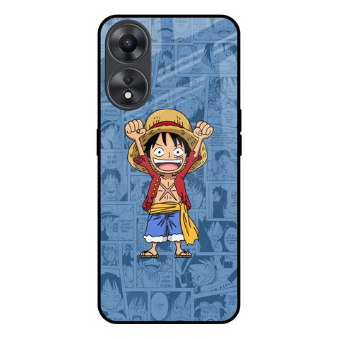 Chubby Anime Glossy Case for Oppo A58 5G