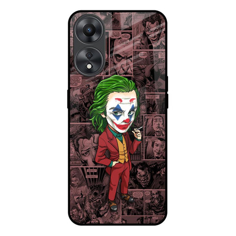 Joker Cartoon Glossy Case for Oppo A58 5G