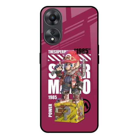 Gangster Hero Glossy Case for Oppo A58 5G