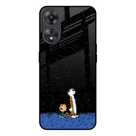Night Sky Star Glossy Case for Oppo A58 5G