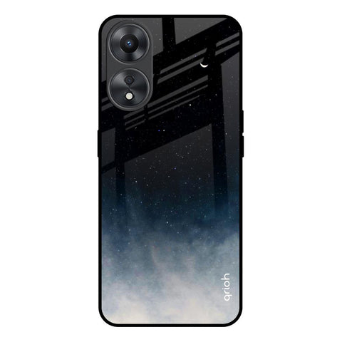 Black Aura Glossy Case for Oppo A58 5G
