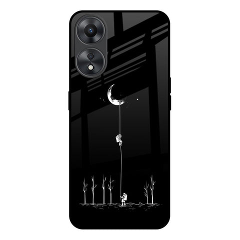 Catch the Moon Glossy Case for Oppo A58 5G