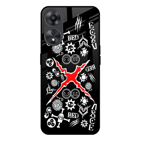 Red Zone Glossy Case for Oppo A58 5G