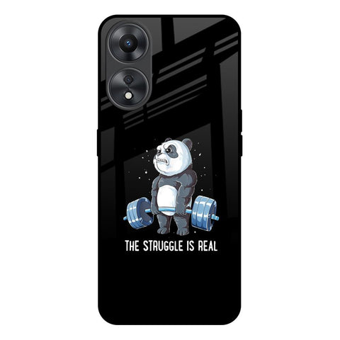 Real Struggle Glossy Case for Oppo A58 5G